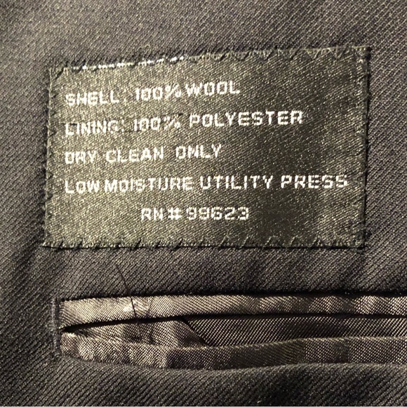 ANDRE LANZINO Pure Virgin Wool Jacket - Picture 15 of 15